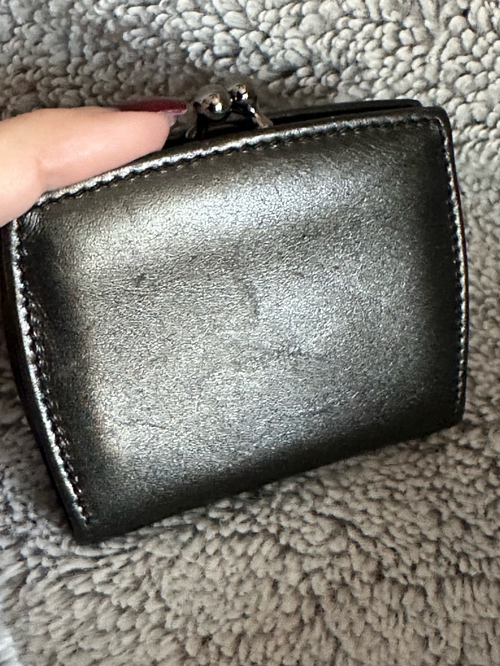 Coach Framed Kisslock Coin Case - Picture 3 of 15